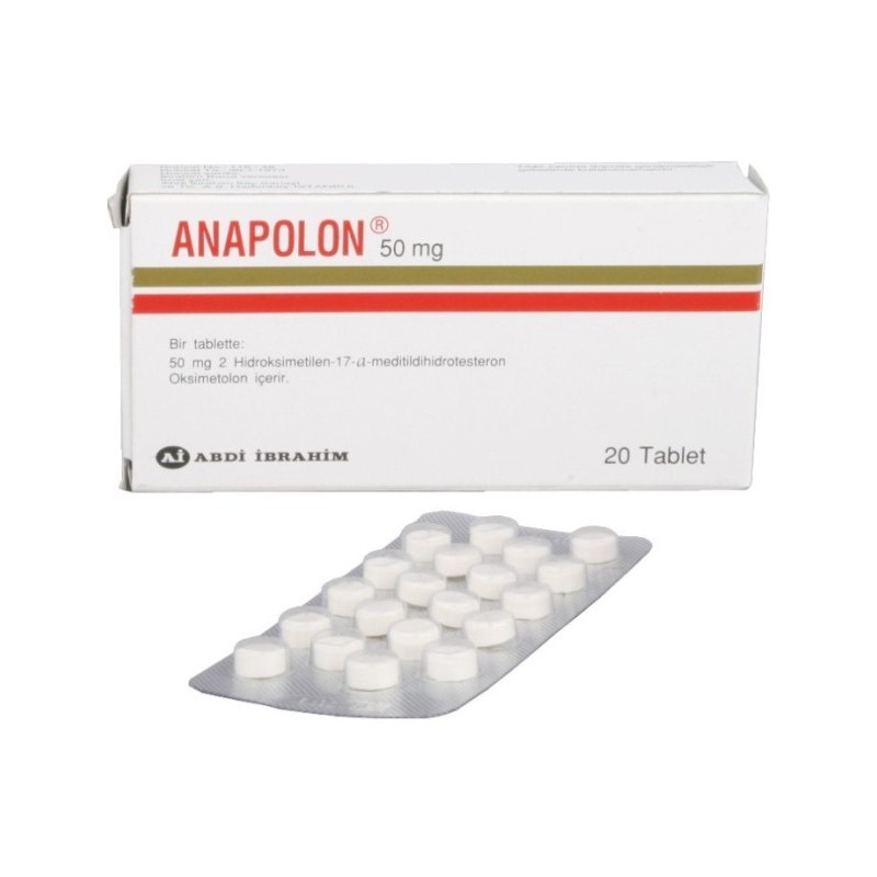 ANAPOLON 50mg TAB 20pack ABDI IBRAHIM