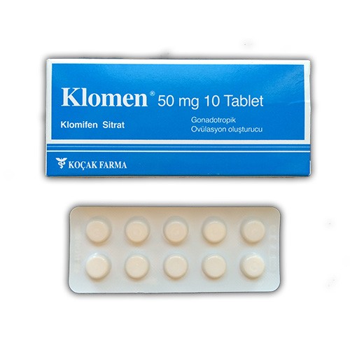 KLOMEN (Clomid) 50 MG TAB 10 TAB KOCAK